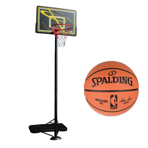 Portable Basketball stand MASTER Impact 305 MASSPSB18 + Basketball