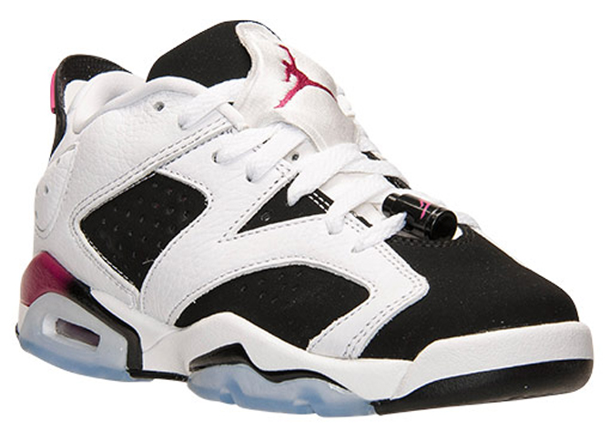 Air Jordan 6 Low GS Sport Fuchsia - 768878-107