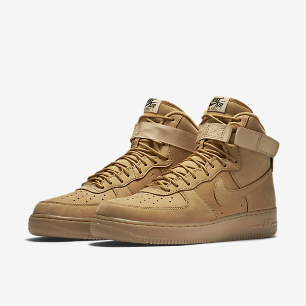 Nike Air Force 1 LV 8 High Top Wheat Basketball Shoes Sneakers