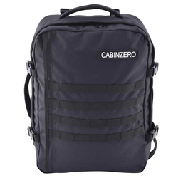  Backpack Travel Bag CabinZero Military 36L Black - CZ181401