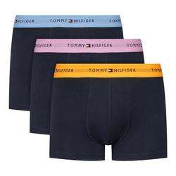 Men's panties 3 pack navy boxers Tommy Hilfinger 3P WB Trunk - UM0UM02763-OVI