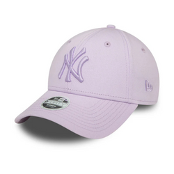 New Era 9FORTY MLB NY New York Yankees Womens League Essential Lilac Adjustable Cap - 60424627