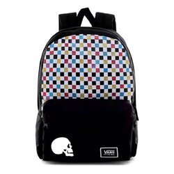 Vans Glitter Check Realm Backpack Custom Skull - VN0A48HGUX9