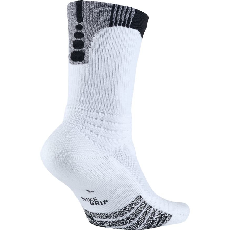 Nike Grip Elite Versatility Basketball Socks - SX5624-100 100 ...