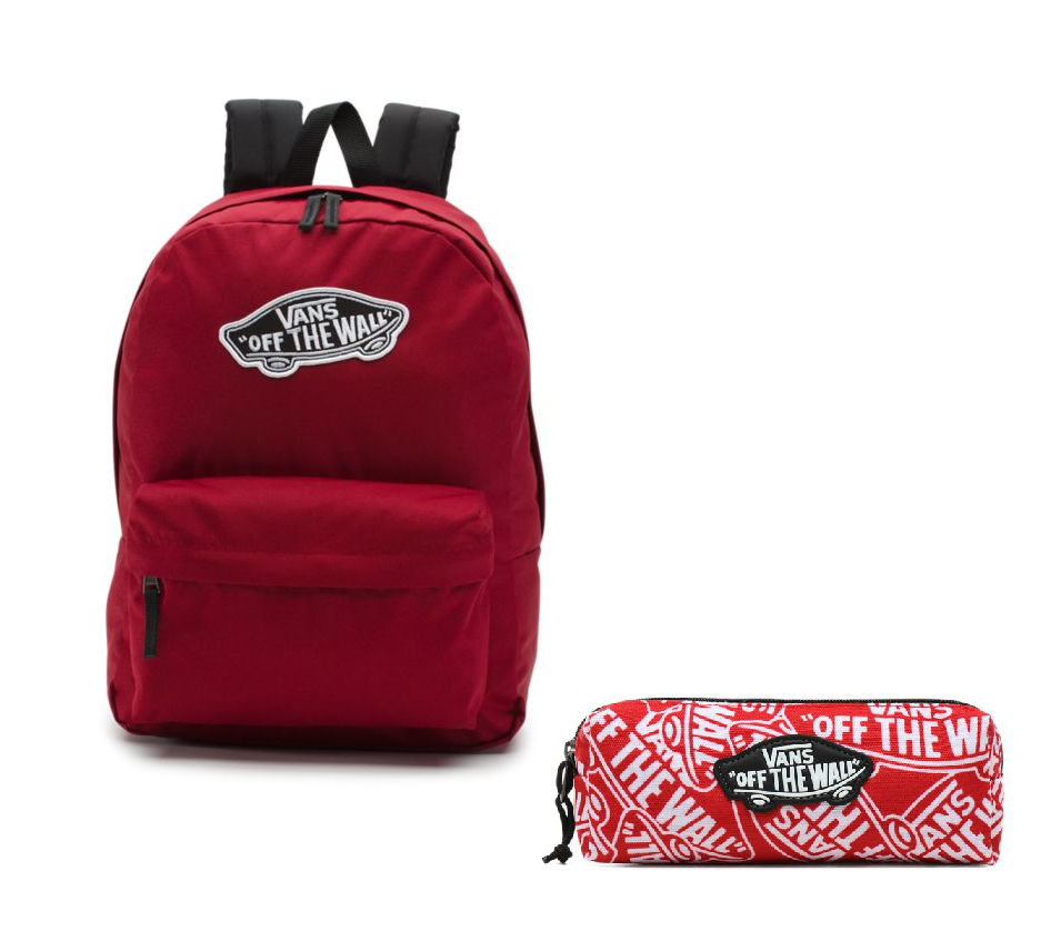 Vans Realm Biking Red Backpack VN0A3UI6TTA Accessories