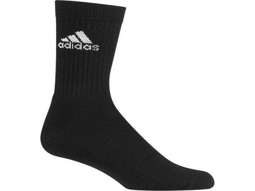 Adidas Crew Plain T 3P Socks black - 615974 | Basketball Clothing ...
