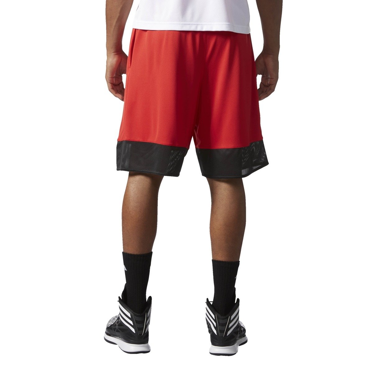 Adidas Houston Rockets Basketball Shorts - B45415 czerwony [eng ...