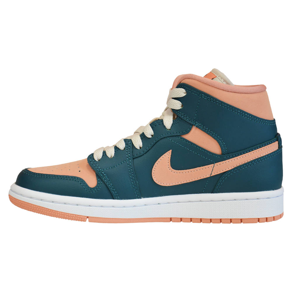 Air Jordan 1 Mid Dark Teal Green W Shoes - BQ6472-308 | Shoes \ Casual ...