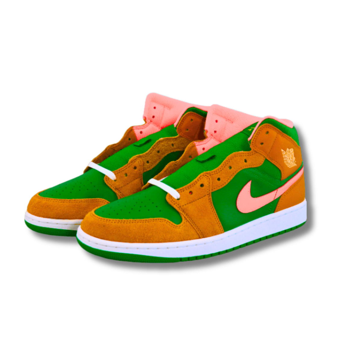 Air Jordan 1 Mid Se Wheat/Watermelon - DX4332-700 | Shoes \ Basketball Shoes  For Men | Sklep koszykarski Basketo.pl