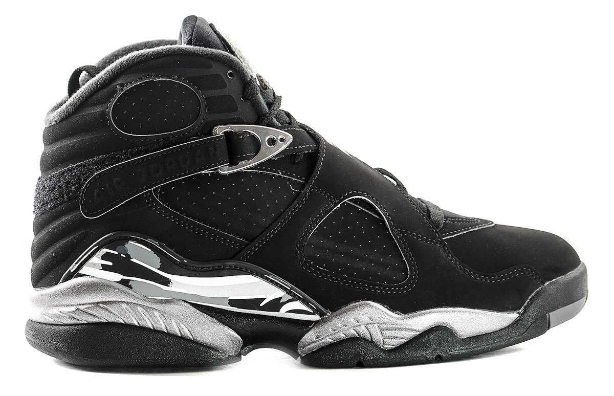 Air Jordan 8 Retro Chrome Shoes - 305381-003 | Basketball Shoes ...