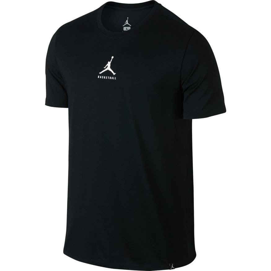 Air Jordan Basketball Jumpman Dri-FIT T-shirt - 840394-010 Black ...
