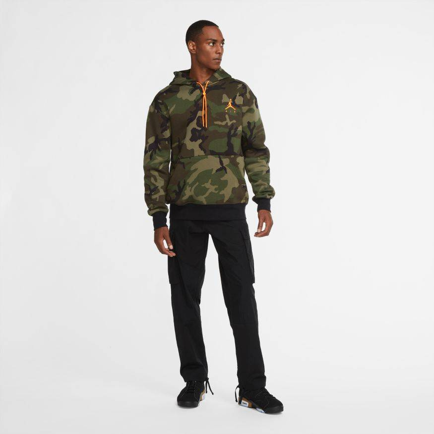 Jumpman air discount camo fleece pant