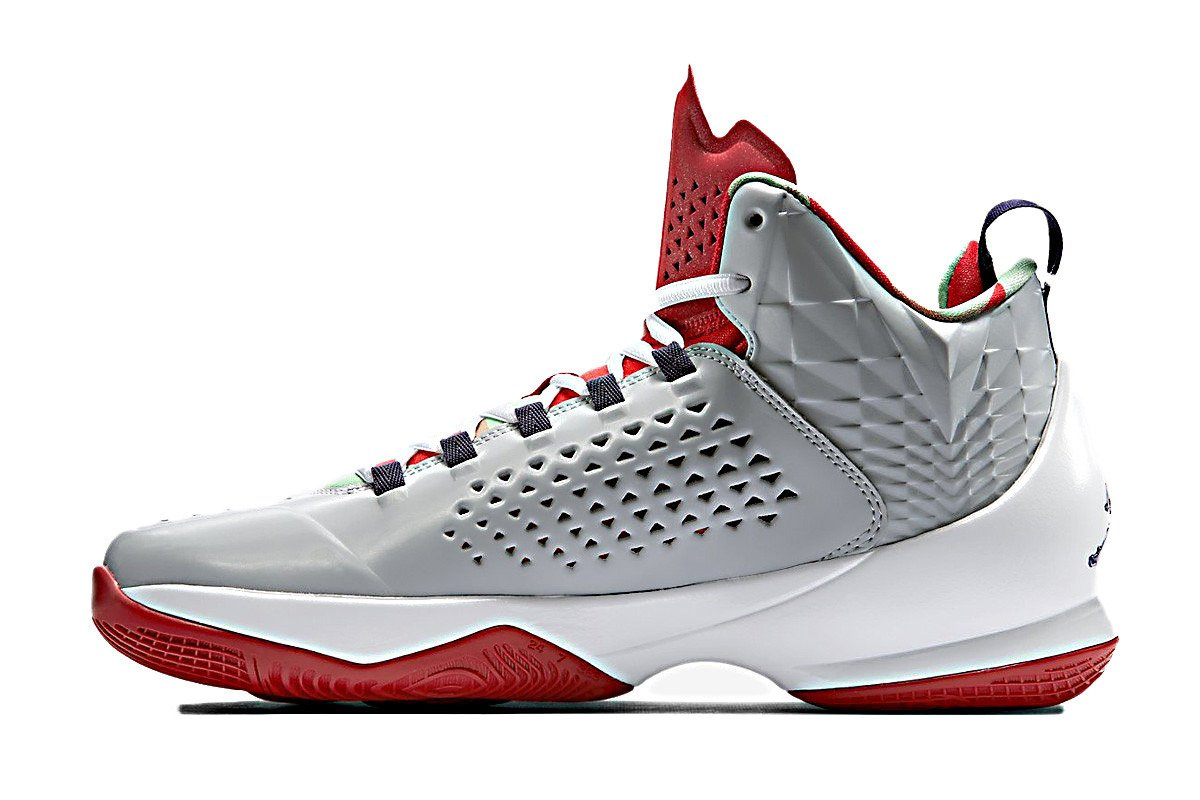 Air Jordan Melo M11 Shoes - 716227-015 szary | Basketball Shoes ...