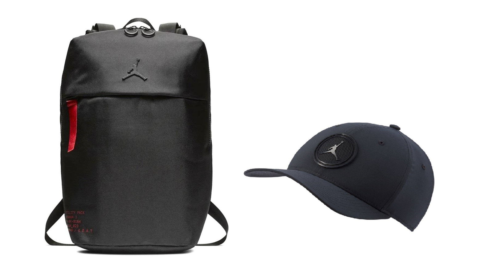 Air Jordan Urbana Backpack 9A0164023 + Air Jordan Classic99 Cap Black