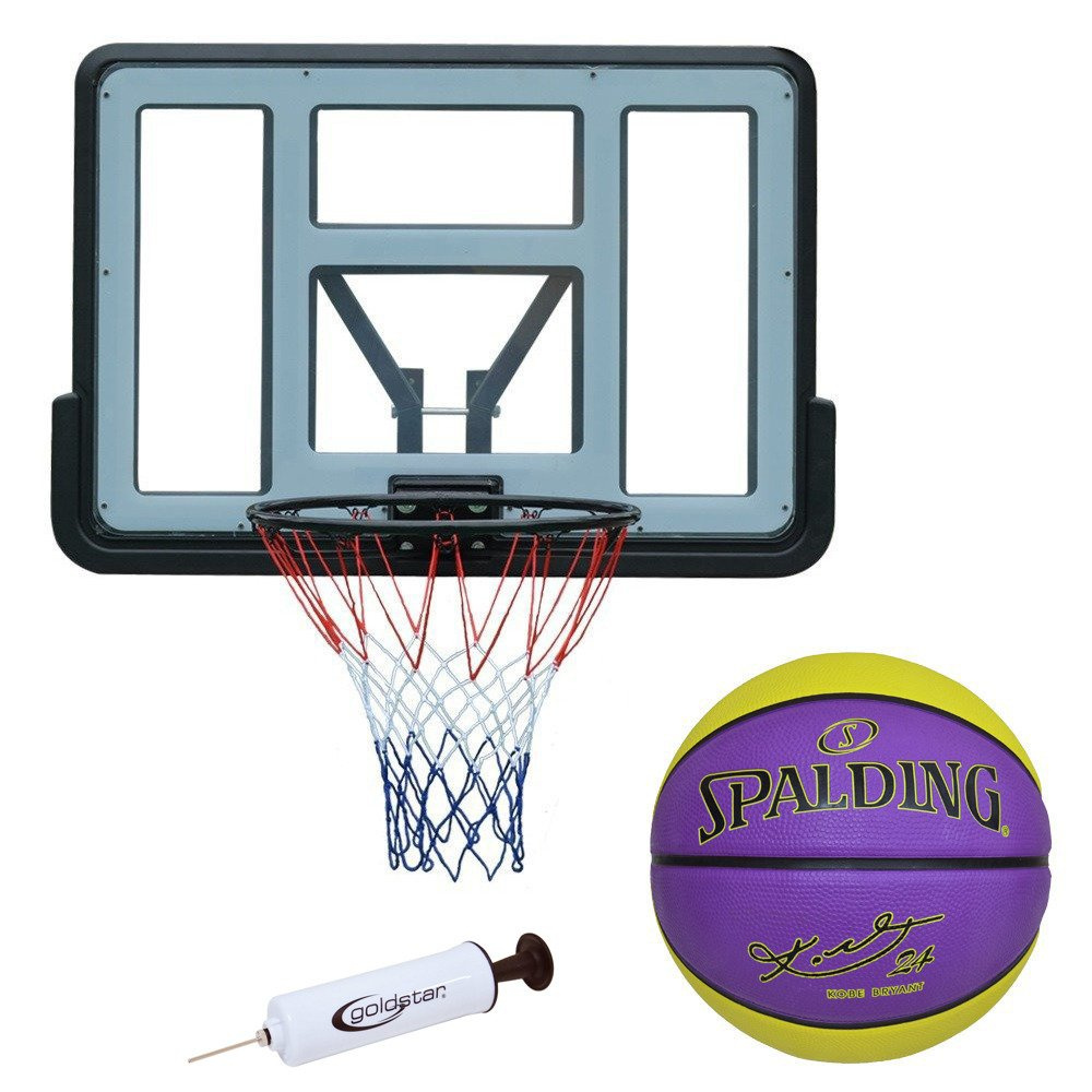 Basketball backboard MASTER 110 x 75 cm Acryl + Spalding NBA Kobe