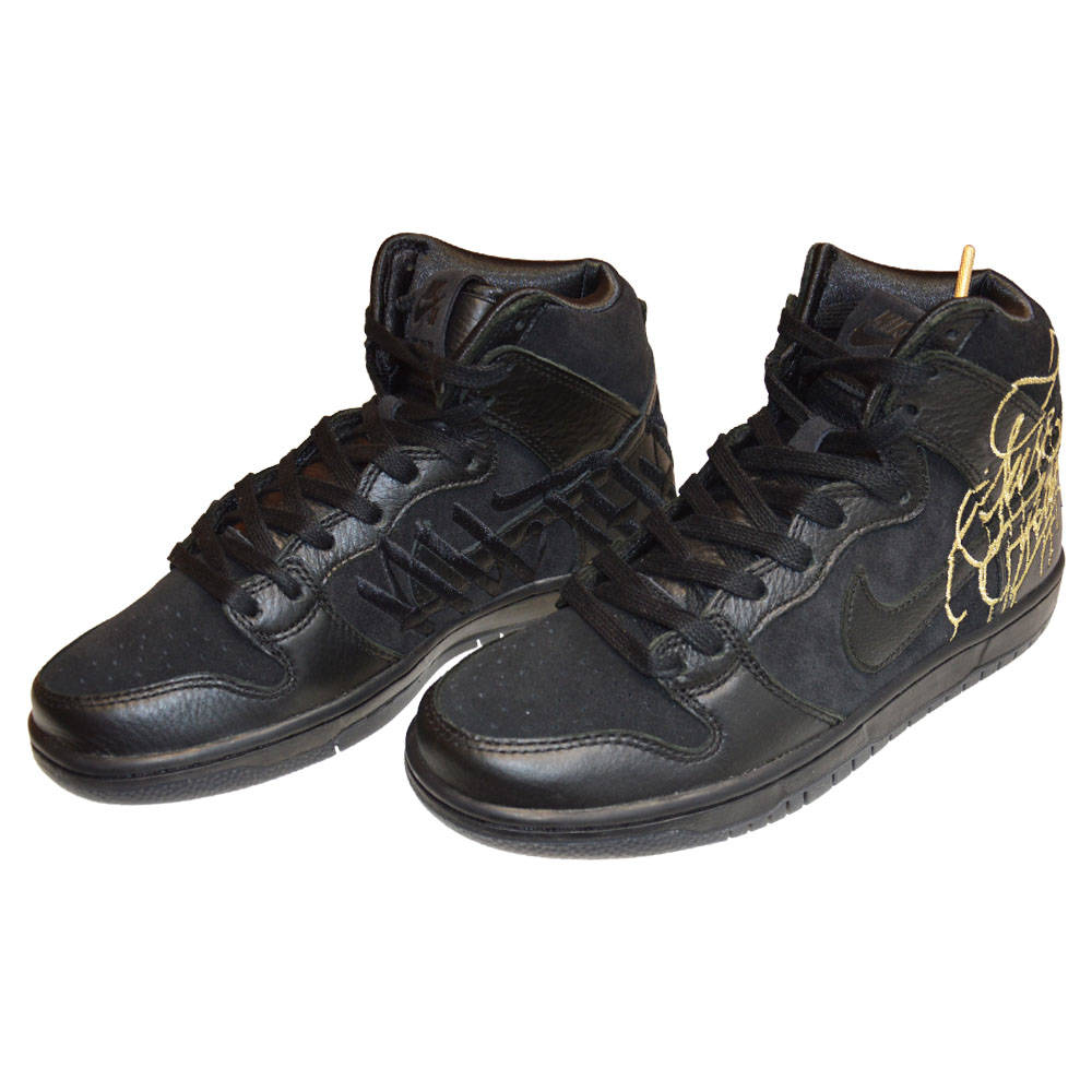 Men's sport shoes Nike SB Dunk High FAUST Black Gold - DH7755-001 | Shoes \  Casual Shoes | Sklep koszykarski Basketo.pl