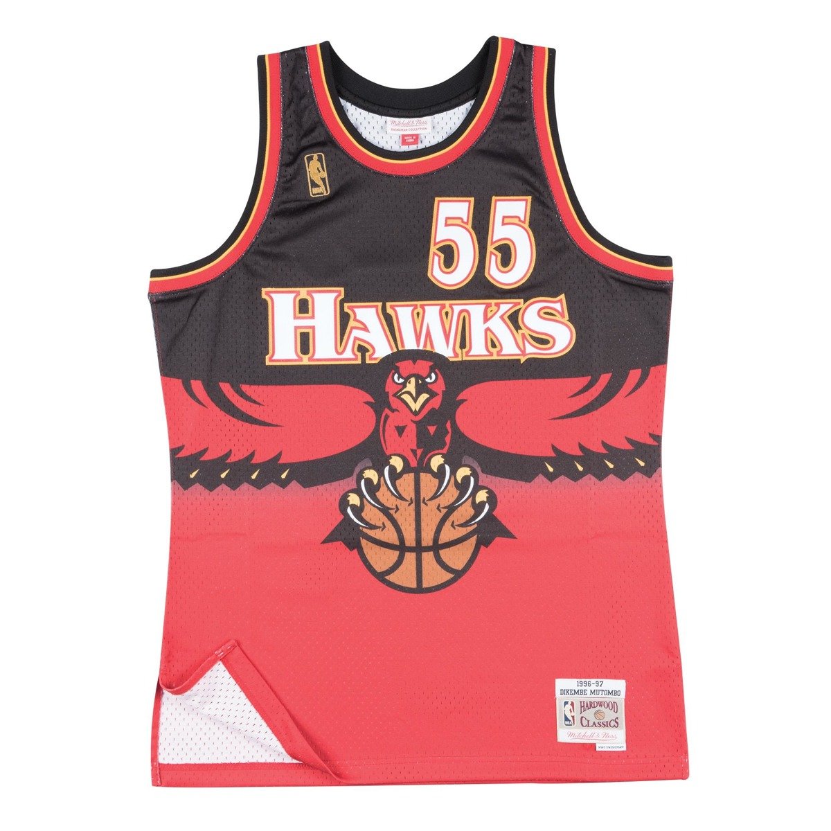 Mitchell & Ness NBA Atlanta Hawks Dikembe Mutombo Swingman Jersey ...