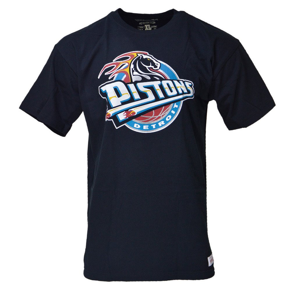 Mitchell & Ness NBA Detroit Pistons Team Logo TShirt Clothing