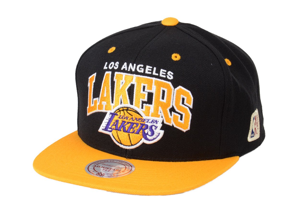 Mitchell & Ness NBA Los Angeles Lakers Snapback | Clothing \ Headwear ...
