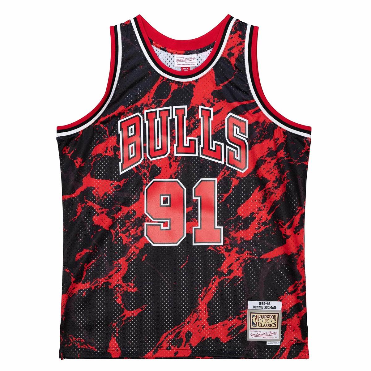 Mitchell & Ness Team Marble Swingman Dennis Rodman Chicago Bulls