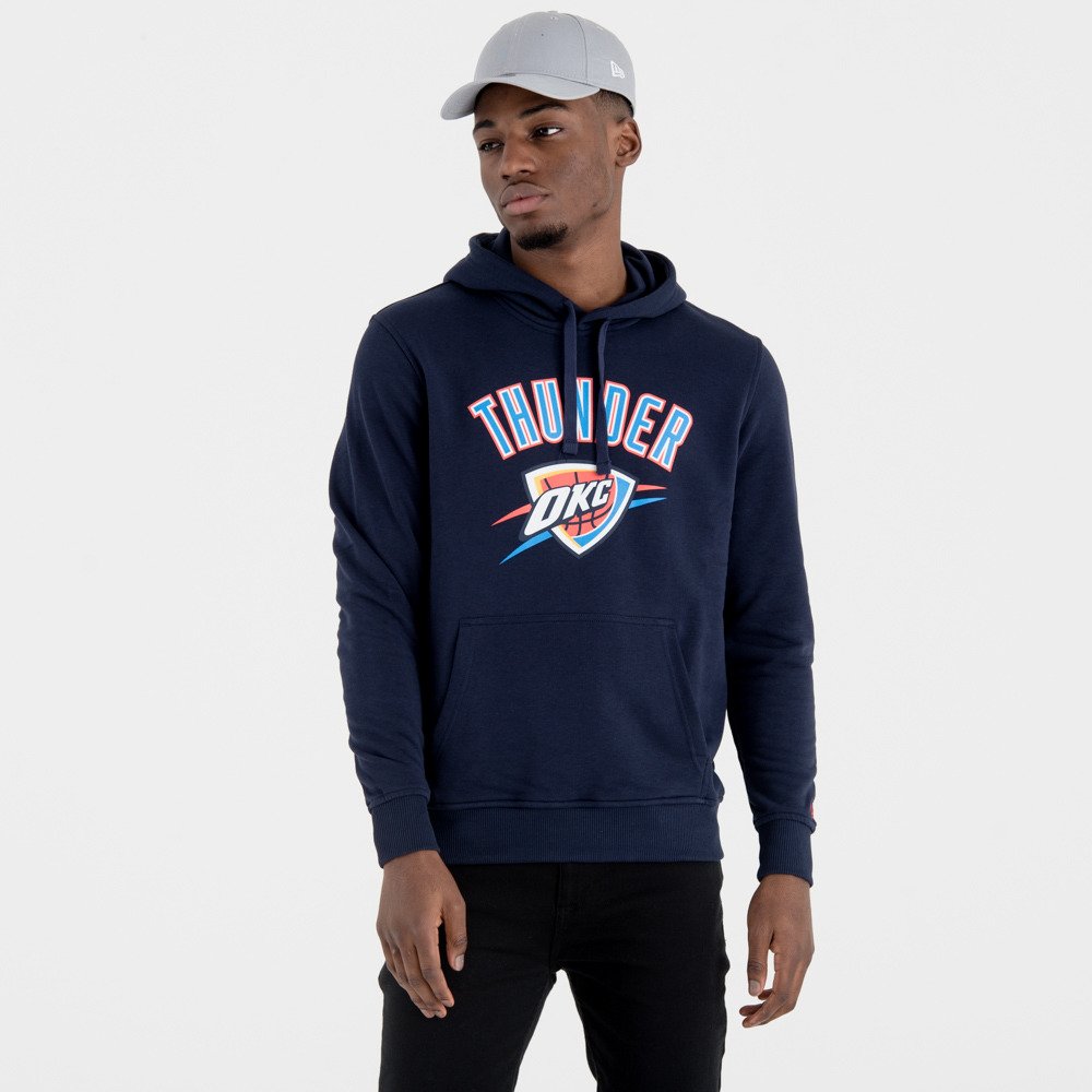 New Era NBA Oklahoma City Thunder Team Logo Hoodie - 11546168 Oklahoma ...