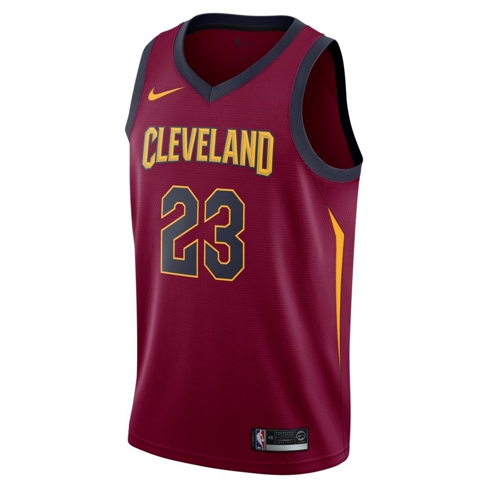 Nike Icon Swingman NBA LeBron James Cleveland Cavaliers Jersey - 864467 ...