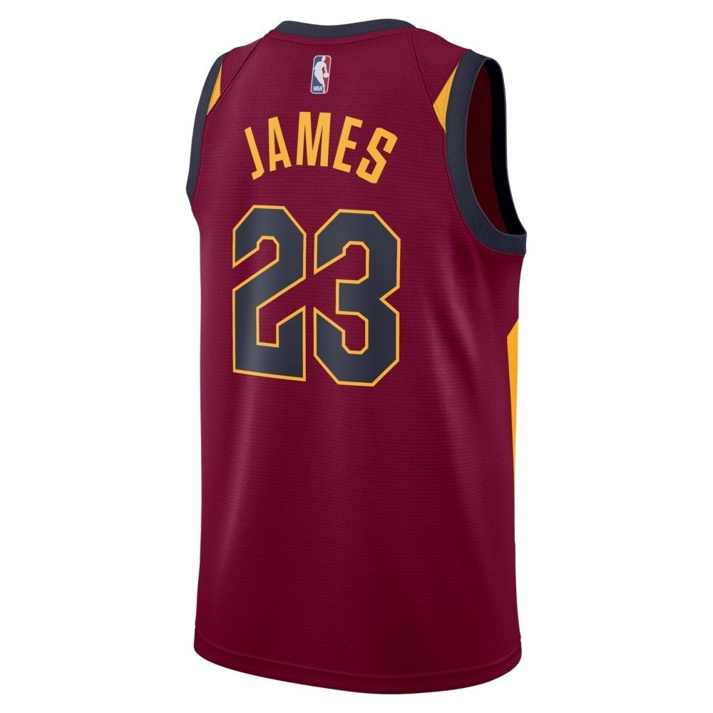 Nike Icon Swingman NBA LeBron James Cleveland Cavaliers Jersey - 864467 ...