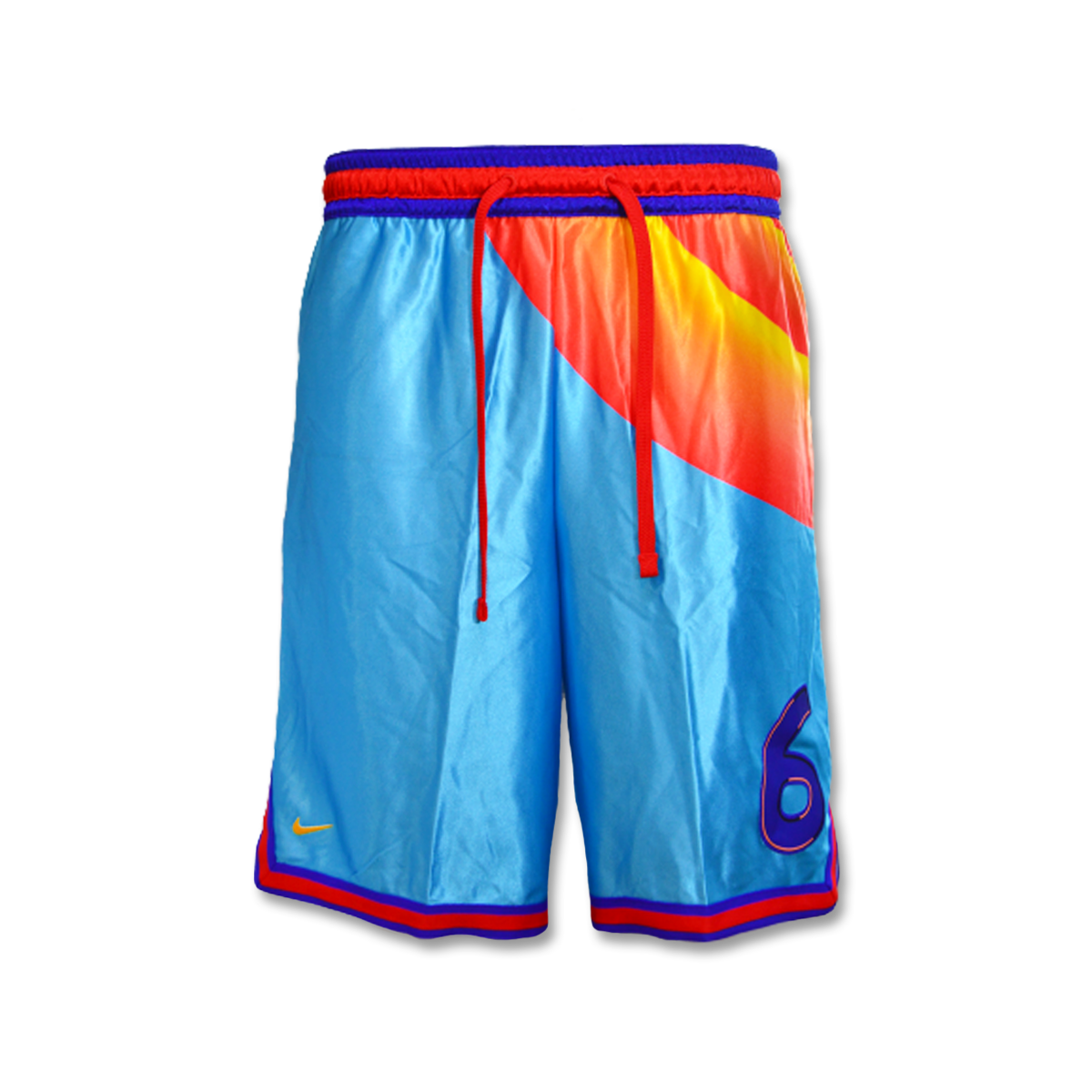 Nike LeBron Space Jam Tune Squad Shorts Lt Blue Fury Concord University Gold DJ3869 434 Clothing Basketball Wear Basketball Tracksuits Clothing Casual Wear Pants Sklep koszykarski Basketo.pl