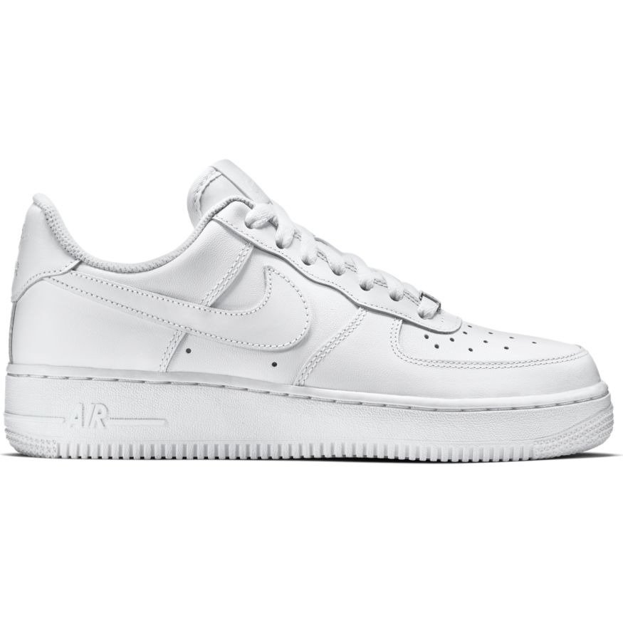 Nike Wmns Air Force 1 Low All White Shoes - 315115-112 | Basketball ...