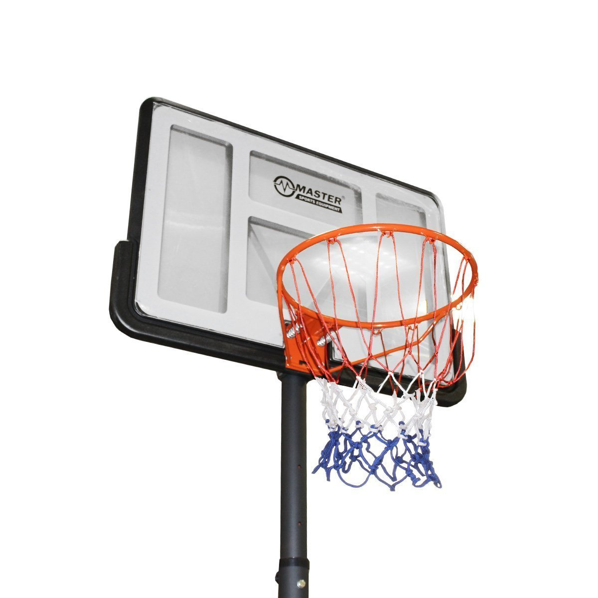 Portable Basketball stand MASTER Area 305 MASSPSB21 + Spalding ball
