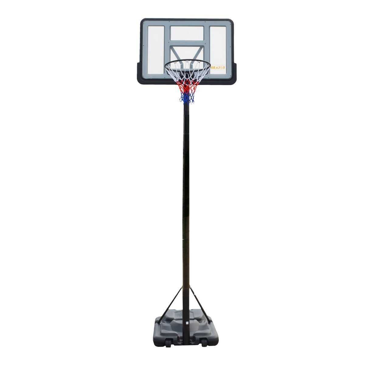 Portable Basketball stand MASTER Area 305 MASSPSB21 + Spalding ball