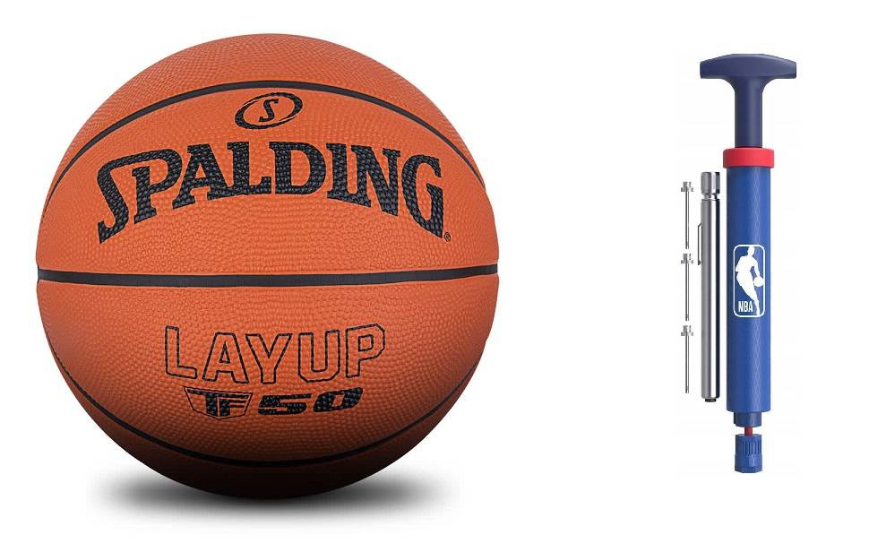 Spalding Basketball TF50 LAYUP + Wilson NBA Pump Basketballs Sklep