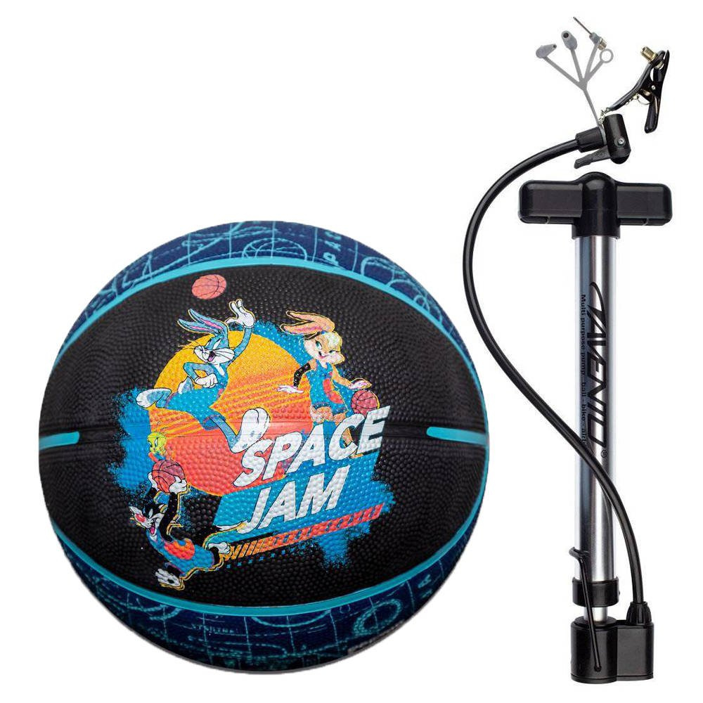 Spalding NBA Space Jam Tune Court Outdoor Basketball pump Basketballs