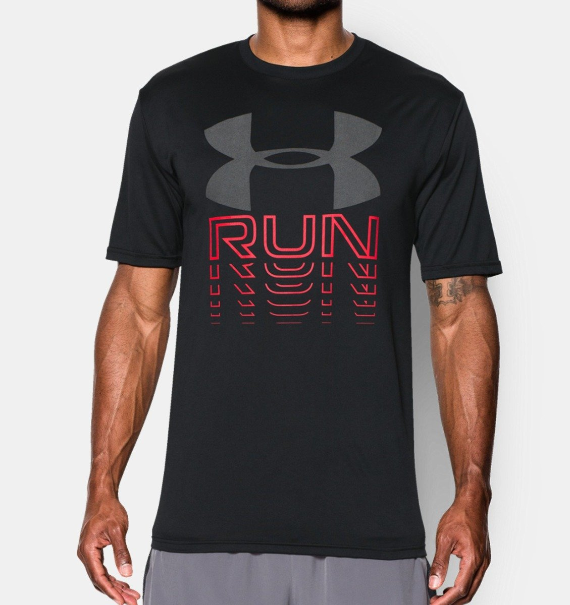 Under Armour Run Rising Graphic Tee Tshirt 1271826001 Basketball