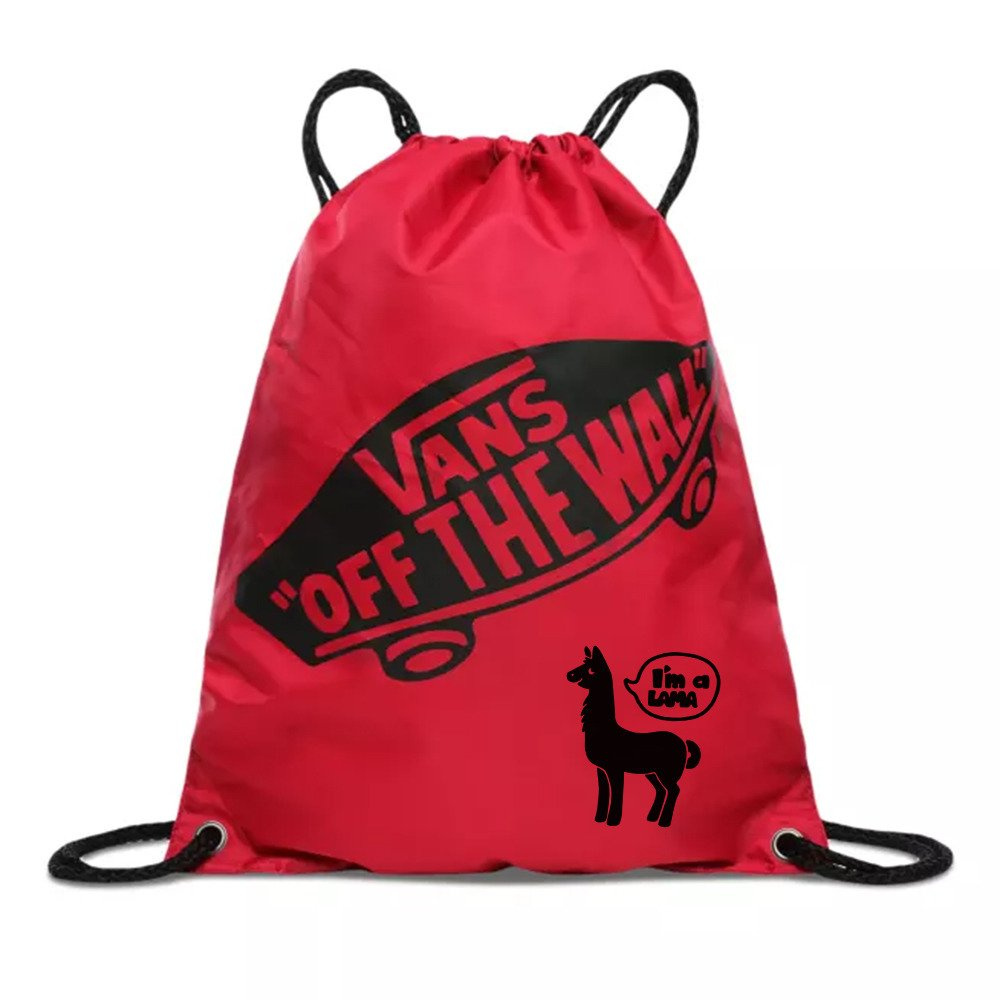 VANS Benched Bag Gymsack VN000SUFSQ21 Custom Lama Lama