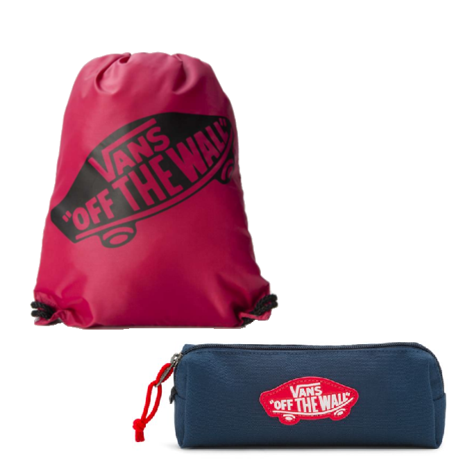 VANS Benched Bag with Vans Pencil Pouch Accessories Sklep