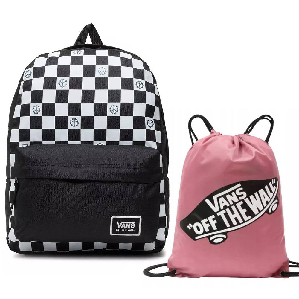 VANS Glitter Check Backpack VN0A48HGXZG Benched Bag Accessories Accessories And Basketball Equipment Sklep koszykarski Basketo.pl