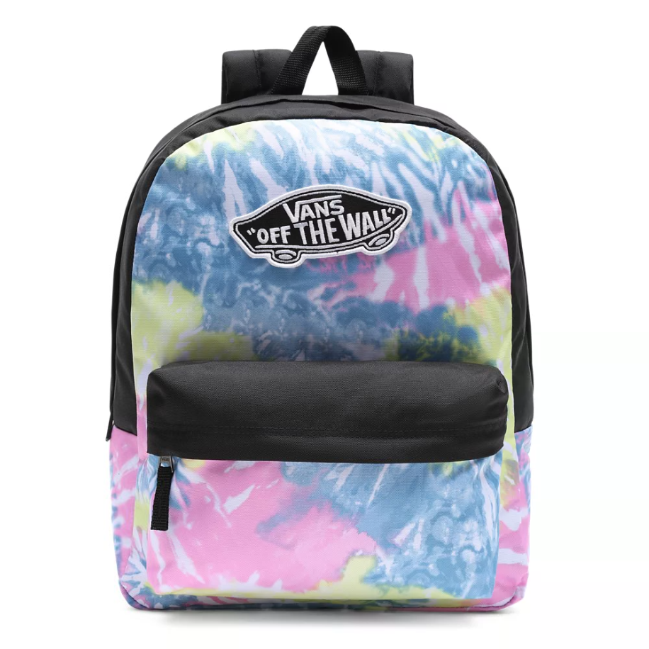 VANS Realm Tie Dye Orchid VN0A3UI6ZGY + Benched Bag Accessories