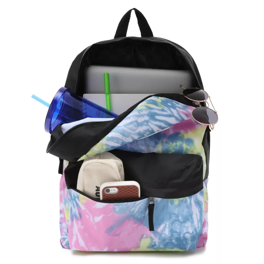 VANS Realm Tie Dye Orchid VN0A3UI6ZGY + Benched Bag Accessories