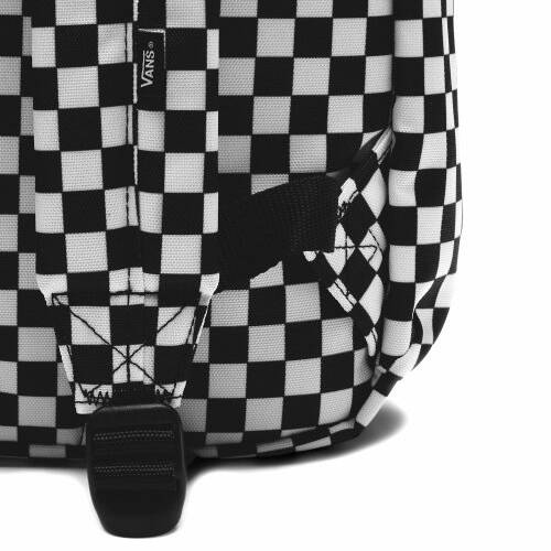 Vans Zaino 22L Mn Old Skool Check Bianco Nero Scacchi VN0A5KHRY281 • AXJN