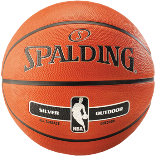 Basketball set Black 305 cm + Spalding basketball