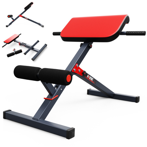 Foldable roman bench for training the abdominal muscles K-SPORT - KSSL117