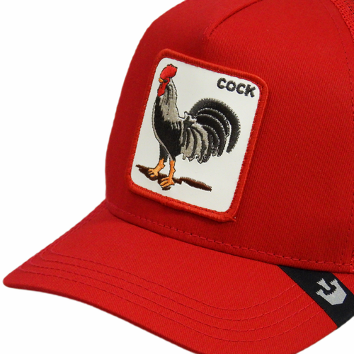 Goorin Bros. The Cock Red Trucker Cap - 101-0378-RED