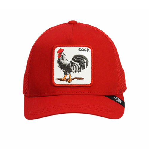 Goorin Bros. The Cock Red Trucker Cap - 101-0378-RED