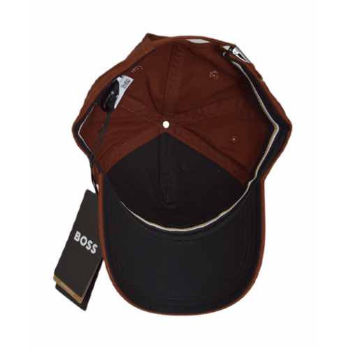 Hugo Boss Medium Brown Sevile Logo Baseball Cap - 50483178-211