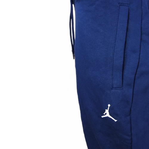 Men's sweatpants navy sports Air Jordan Dry Fleece Pant - CV8347-419