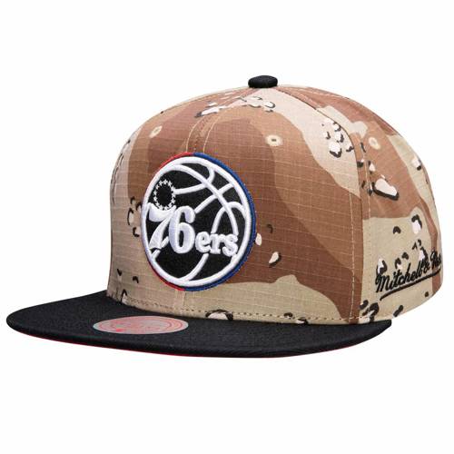 Mitchell & Ness NBA Choco Camo Snapback Philadelphia 76ers