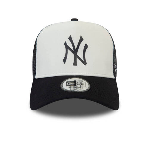 New Era MLB New York Yankees Team Colour White A-Frame Trucker Cap - 12380796