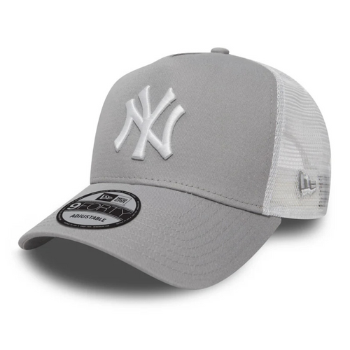 New Era NBA NY New York Yankees Kids Grey A-Frame Trucker - 12745565