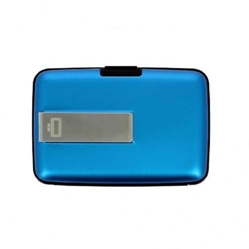 Ogon Designs Wallet Stockholm Money Clip Blue RFID protect